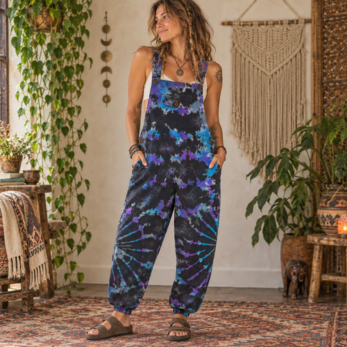 Tie dye cotton - tie, adjustable