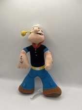 Play By Play Popeye The Sailor Man 10” Plush Soft Toy Vintage Collectible