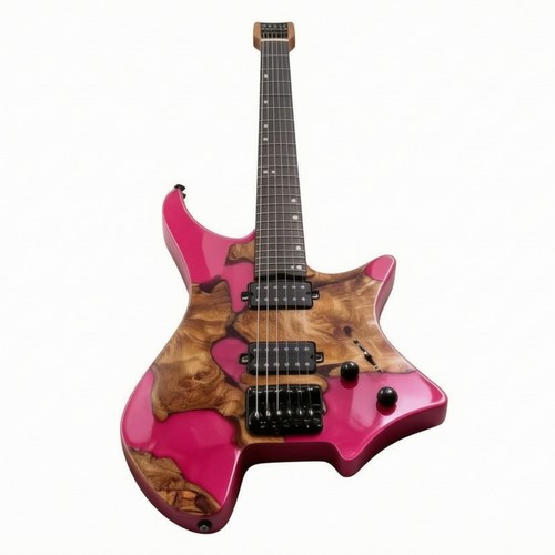 Headless electric guitar - electric, twin