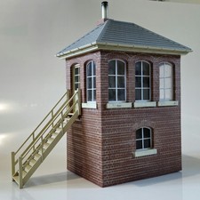 Scale signal box - box, garden