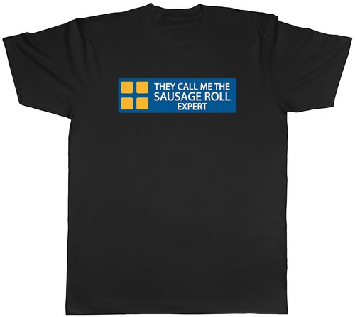 Funny sausage roll expert mens - funny,