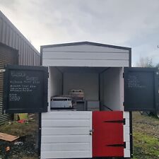catering trailer made from old horse box, perfect for a start up business.