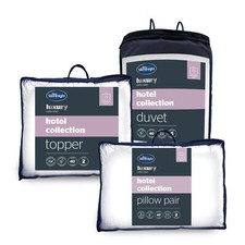 Silentnight Hotel Collection Mattress Topper 13.5 Duvet and Pillows Luxury Set