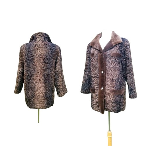 Vintage fur lamb astrakhan - fur,