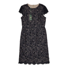 Hobbs Lace Black Shift Evening