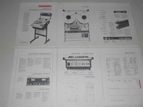 Tandberg open reel pro - pro, 50