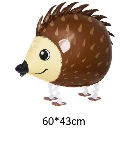 Hedgehog balloon walking pet - hedgehog,