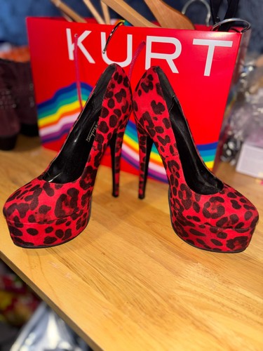Only maker red leopard print - only,