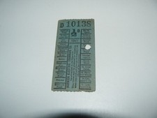 Norwich Electric Tramways Co Childrens Ticket advertising Bullards Beers - Tram