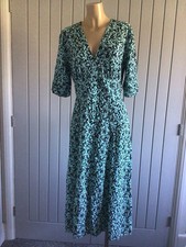 Ladies tea dress - dress, neck
