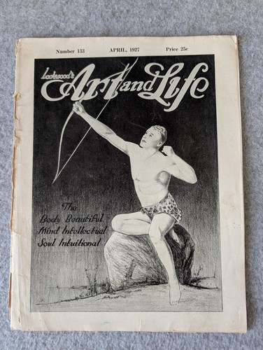 Antique 1927 art and - art, life