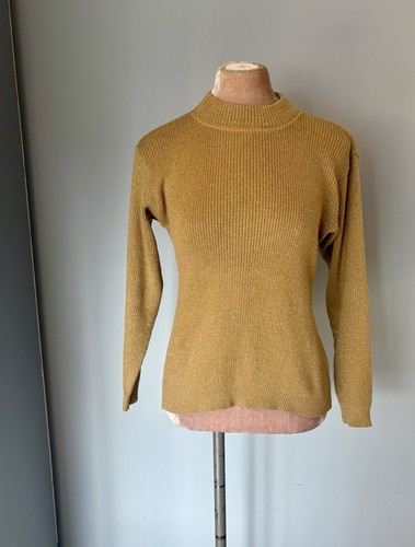 Gold metallic lurex - metallic,