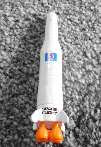 Die cast plastic rocket - die-cast/plastic,