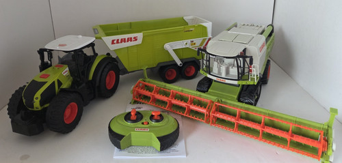 Dickie toys claas tractor - claas, &