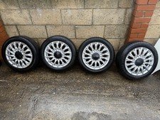 Fiat 500 Set Of Four 15” Alloy