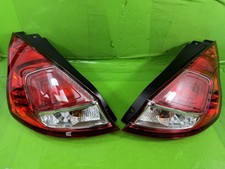 FORD FIESTA MK7 REAR TAIL LIGHTS 2013-2017 DRIVER RIGHT + PASSENGER LEFT PAIR OF
