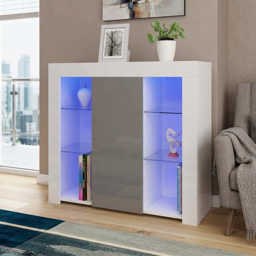Stylish high gloss sideboard - high,