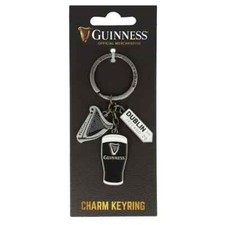 Guinness  Charm Key Ring -