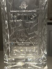 Lancashire Signed Benson And Hedges Decanter 