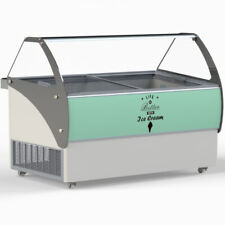 ELEGANTE 56 ICE CREAM SCOOP FREEZER GRADED 13 NAPOLI PAN DISPLAY+UNDERSTORAGE