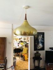 Vintage Orient Brass & Teak