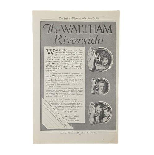 Waltham riverside movement - riverside,