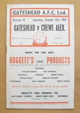 Gateshead crewe alexandra - gateshead,