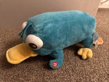 Disney Stores - Perry the Platypus plush toy from Disney's Phineas and Ferb