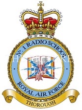 NUMBER ONE RADIO SCHOOL CREST