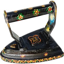 Vintage Painted Cast Iron Flat