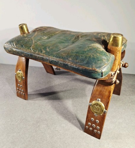 Egyptian oak camel saddle - oak,