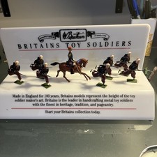 Britains French Army Zouaves Charging - full set x 7 foot 1 officer RARE 