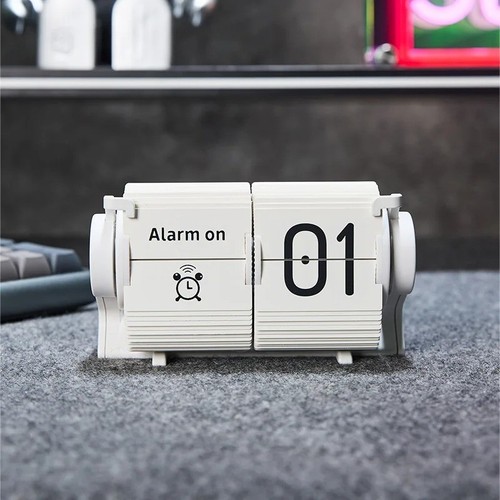 Vintage flip clock retro - vintage,