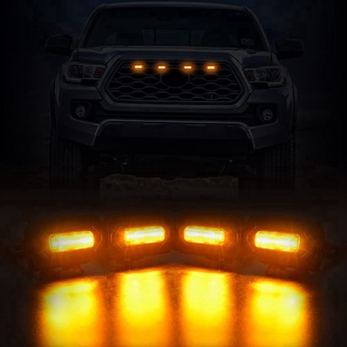 4pcs car led front grill - 4pcs,