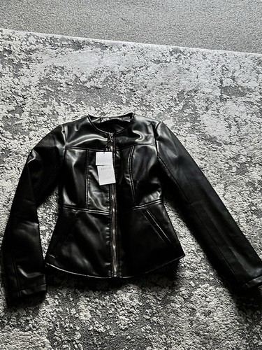 Zara leather jacket - zara,