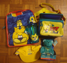 Manchester 2002 Commonwealth Games Kids Lunch Bag Cup / Towel / Hat / Bean Bear