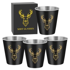 70ml Aluminum Cup with Deer