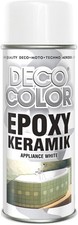 DECOCOLOR EPOXY BATH SHOWER SINK APPLIANCE WHITE ENAMEL SPRAY PAINT REFURBISHING
