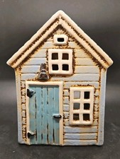 Village Pottery Blue Beach Hut