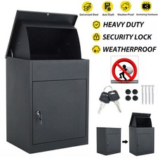 Lockable Metal Parcel Delivery