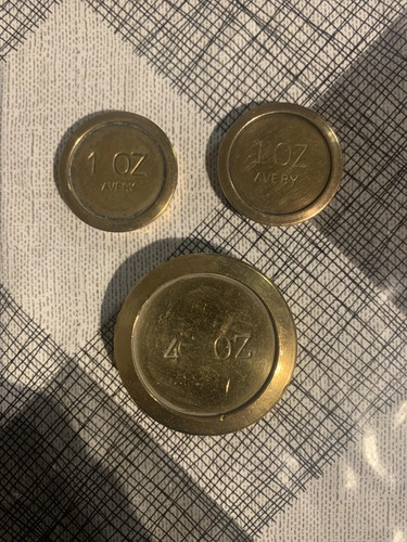Vintage 1oz and 4oz genuine - vintage,