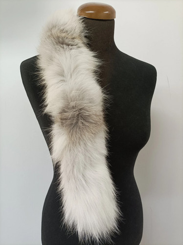 Real fox fur - hood, in