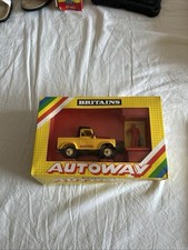 Britains Autoway Land River with worker boxed mint condition 1:32