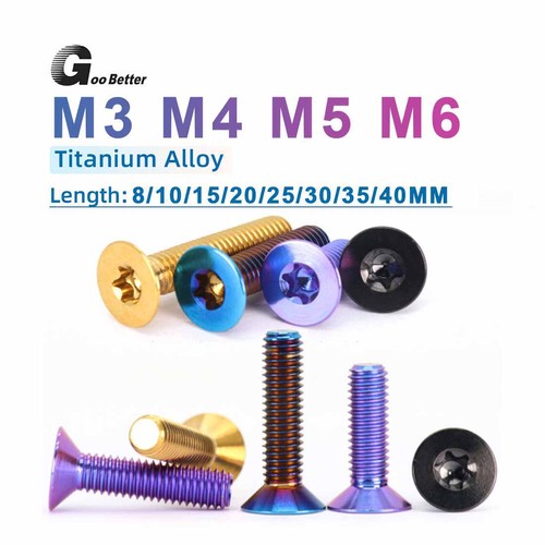 Titanium bolt 6 flat - bolt,
