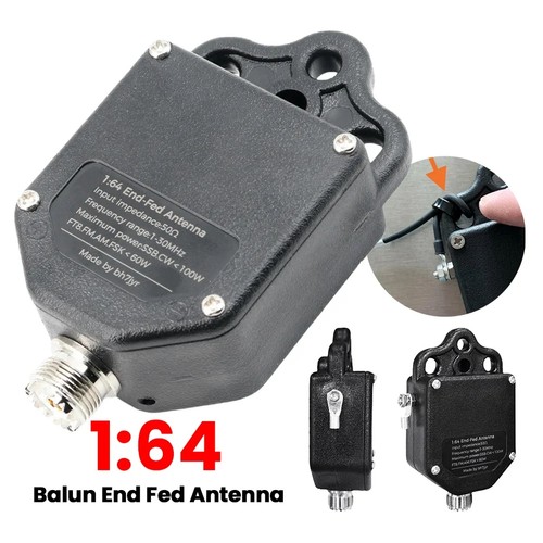 Balun end fed - 1:64, antenna