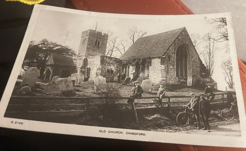Old church chingford - church,
