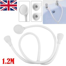 Double Tap Shower Spray Hose Bath Sink Attachment Head Lunar Washing Wide Push