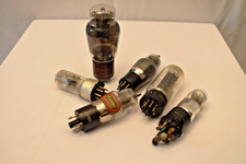 Vintage Mixed Lot of Radio Valves - Brimar, Marconi, Sylvania, NEC Vacuum Tubes