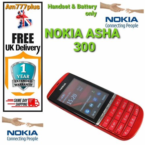 New nokia asha 300 unlocked - new, 3g
