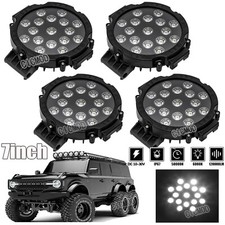 4x 7inch Round LED Work Light